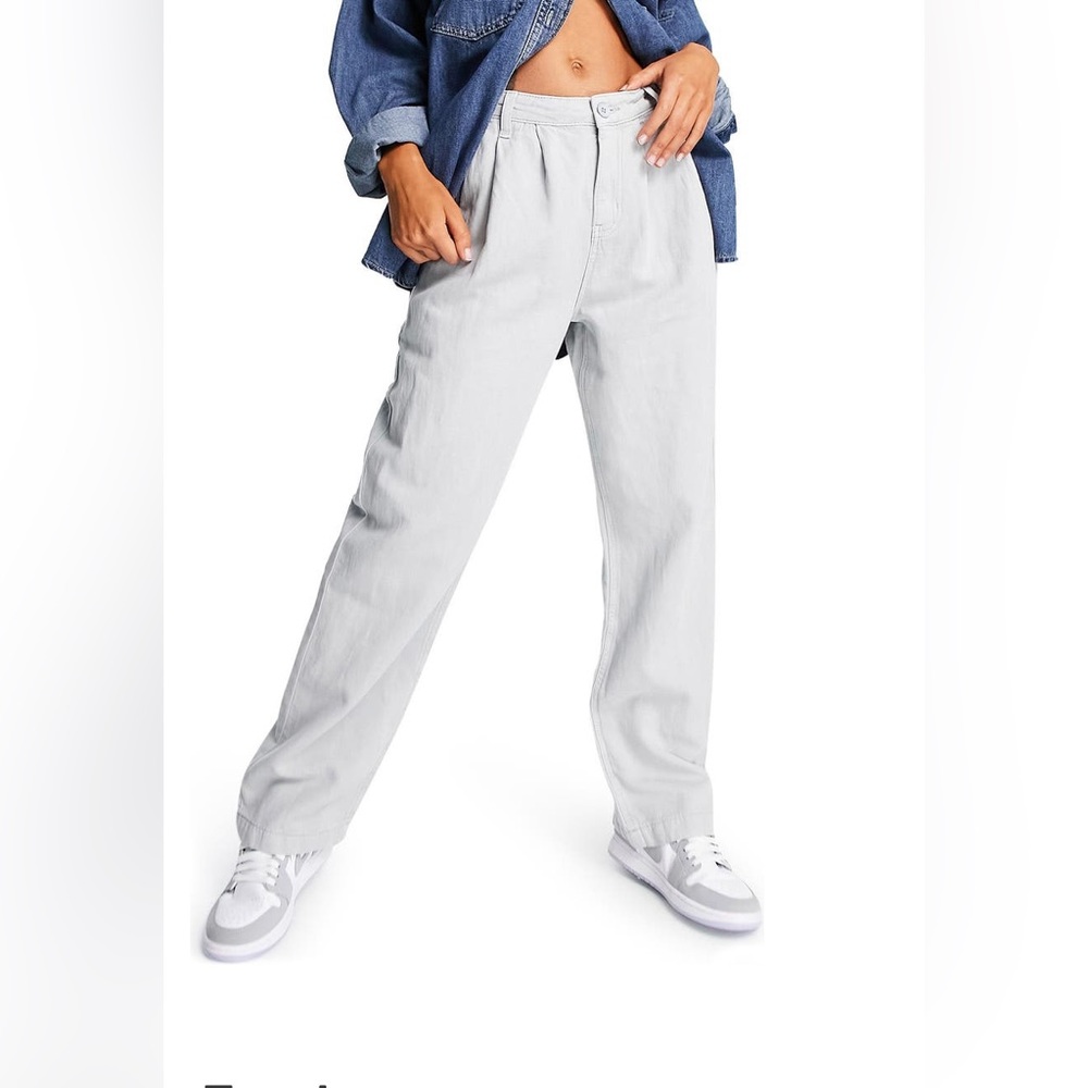TOPSHOP COTTON AND LINEN TROUSER NWT